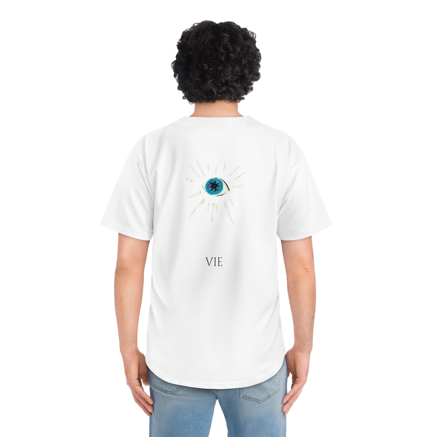 "Lens" Baseball tee