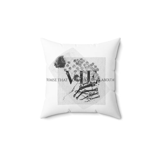 "Life After Death" Spun Polyester Square Pillow
