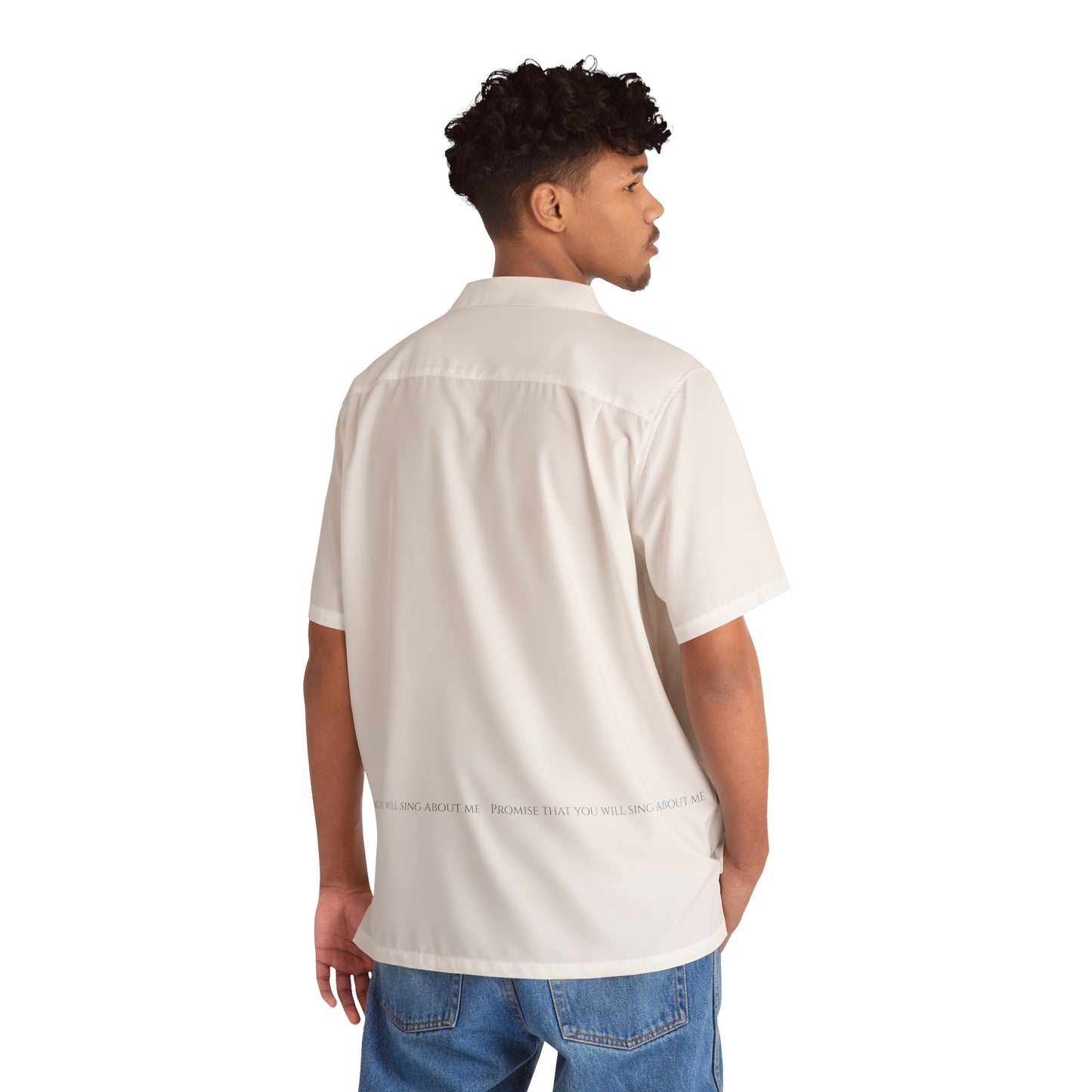 “Promise” button up