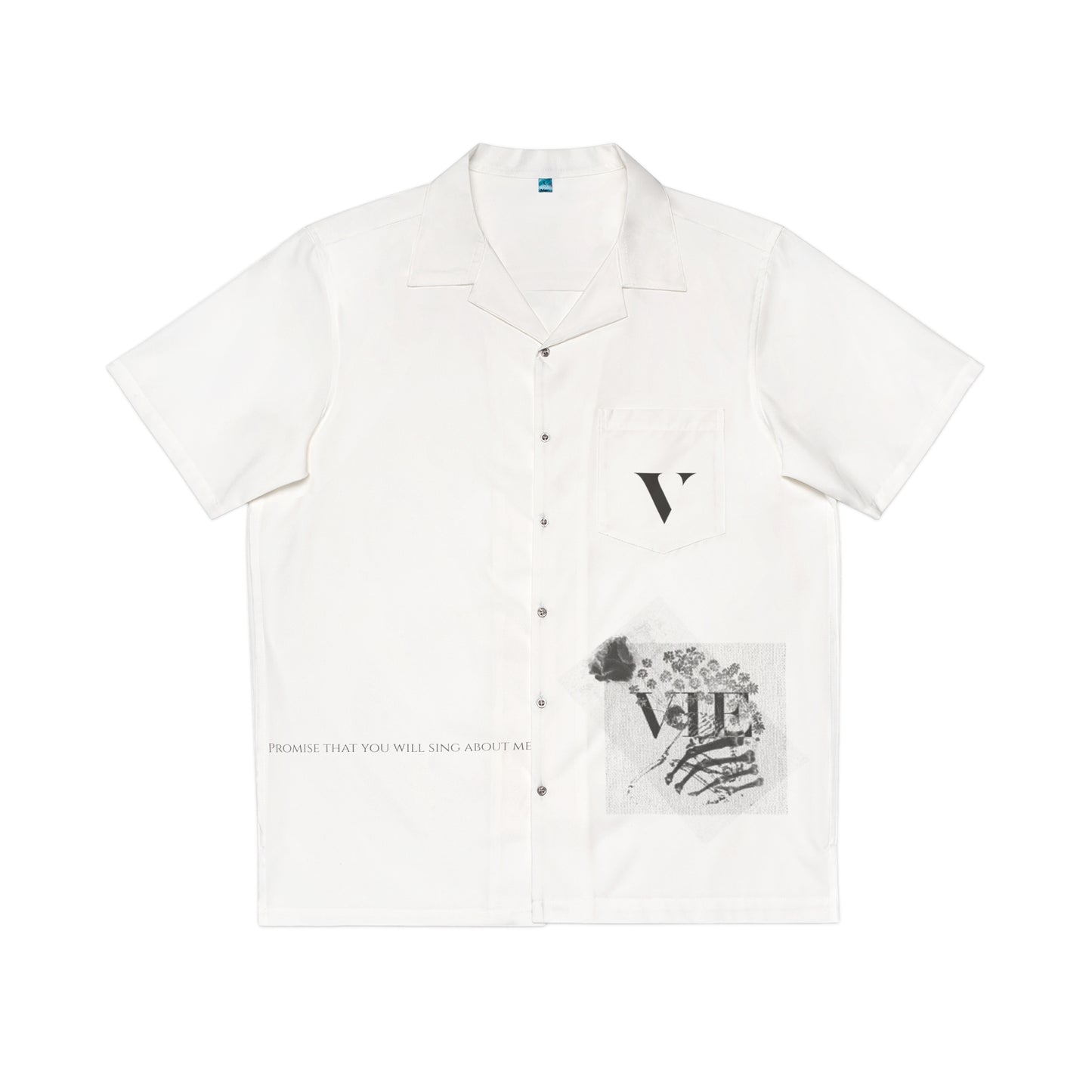 “Promise” button up